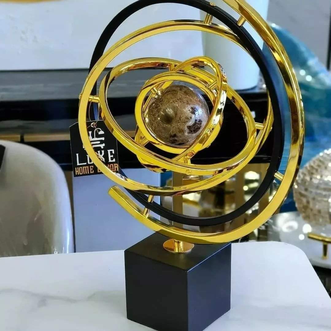 Home/Office Luxury Marble Globe Decor