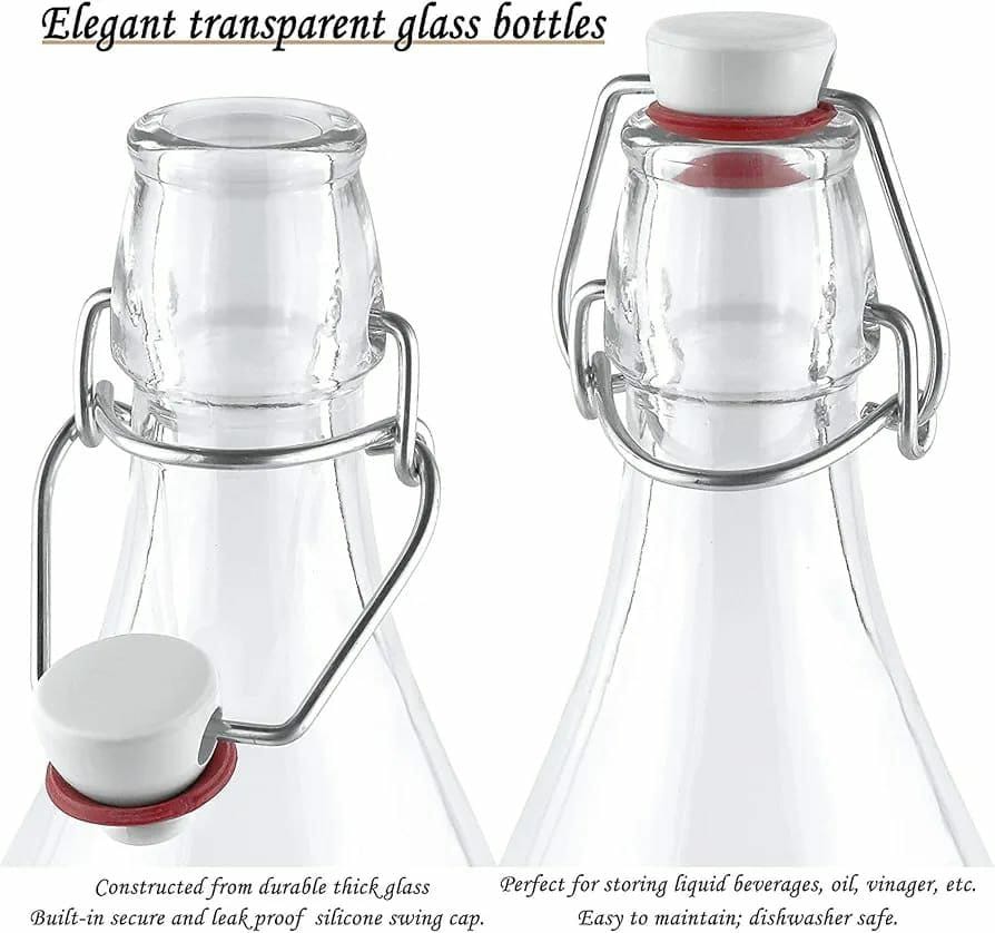 Swing top glass bottle 250ml