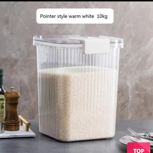 Acrylic big size cereal container Size