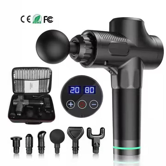 Portable Hand-held Electric Deep Tissue Muscle Massager