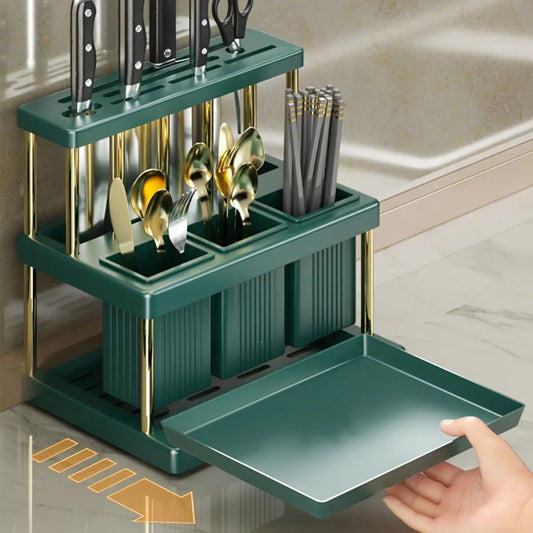 *Kitchen cutlery holder
