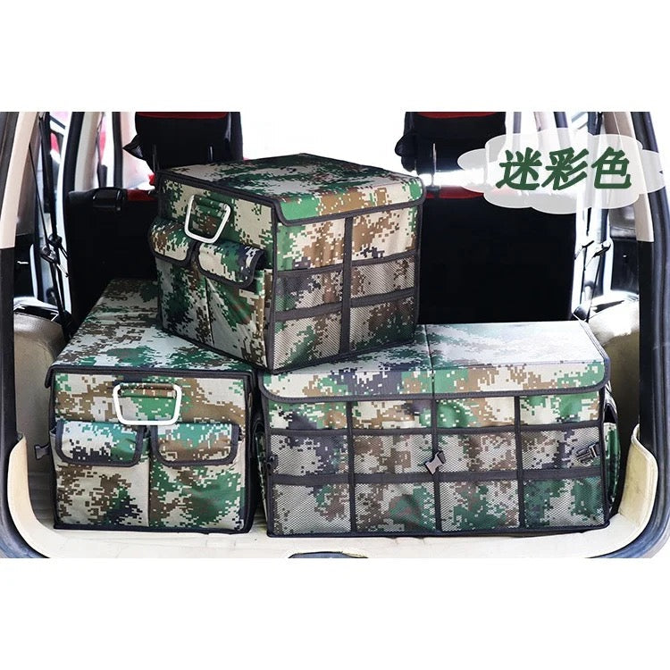 Premium Foldable Car Trunk Boot Organizer Large Multi-Compartment Storage Bin for Groceries, Tools, Baby Gear & Travel Waterproof, Durable SUV Boot Organizer | Buy in Kenya
