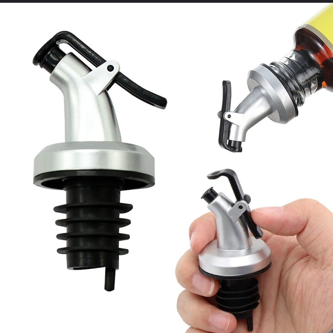 KMT Oil Bottle Top Pourer/Stopper 8.5cm