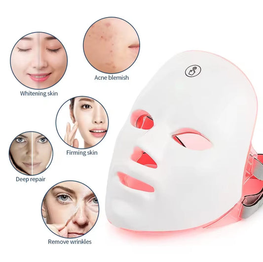 Wireless Rechargeable FaciaI LED Mask Red Light