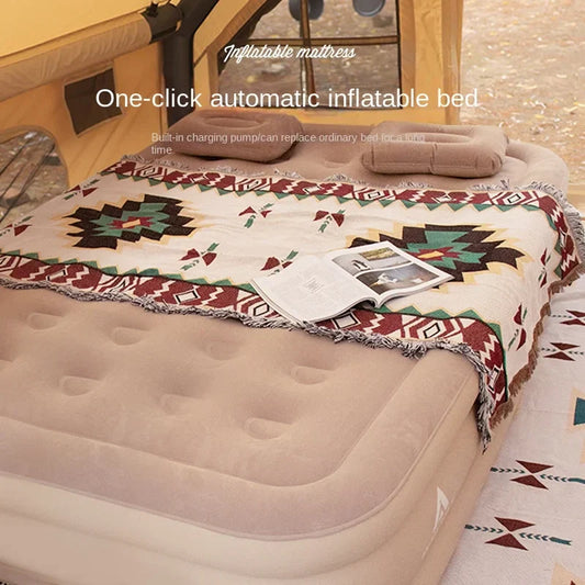 Self Inflating Mattress Camping Ultralight Single Inflatable Mattress for Sleeping Nature Hike Air Mat Outdoor Camping Equipment