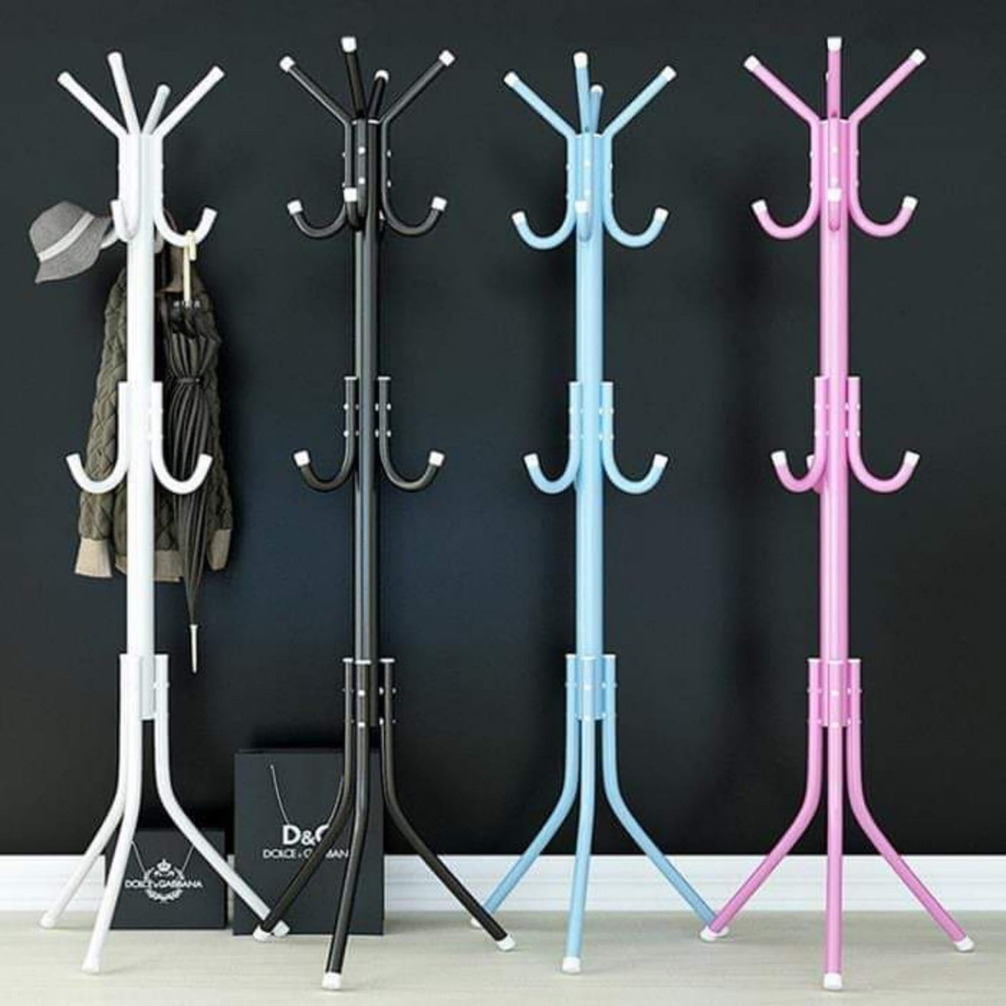Coat hangers/bag stand