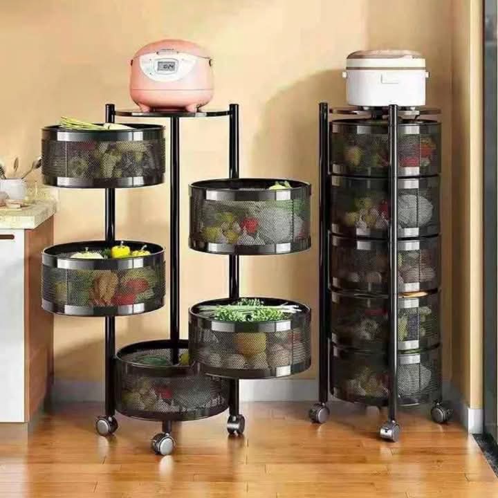 Round fruit rack 5 tier
