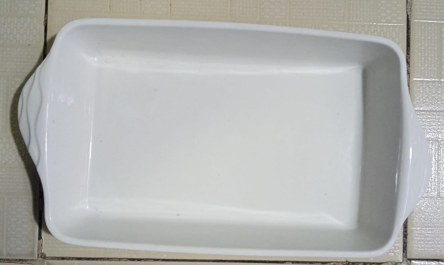 Ceramic Rectangle Baking Tray