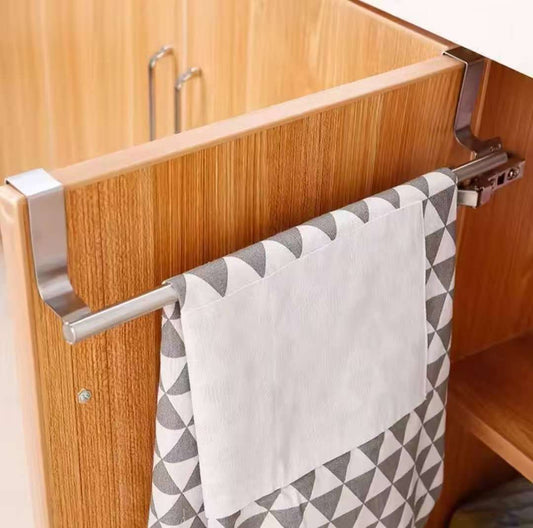 Stainless Steel kitchen cabinet towel rack /hanger