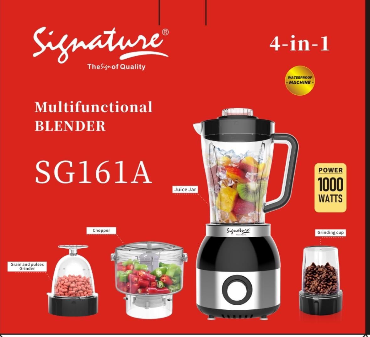 Signature 4 in 1 blender