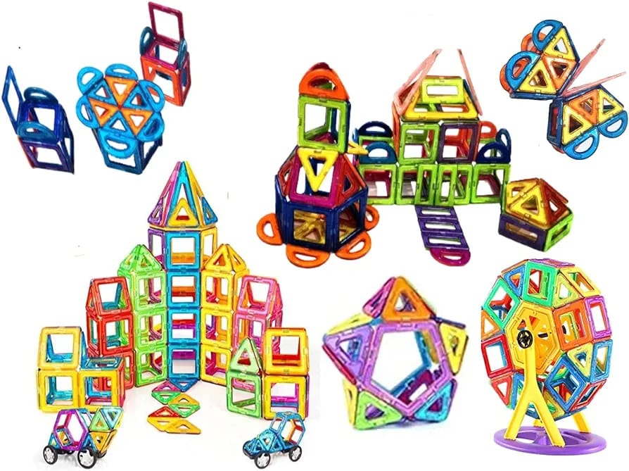 Magnetic tiles 84pcs