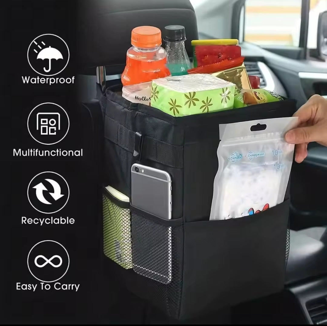 Foldable Leakproof Car Trash Can / Car Organizer