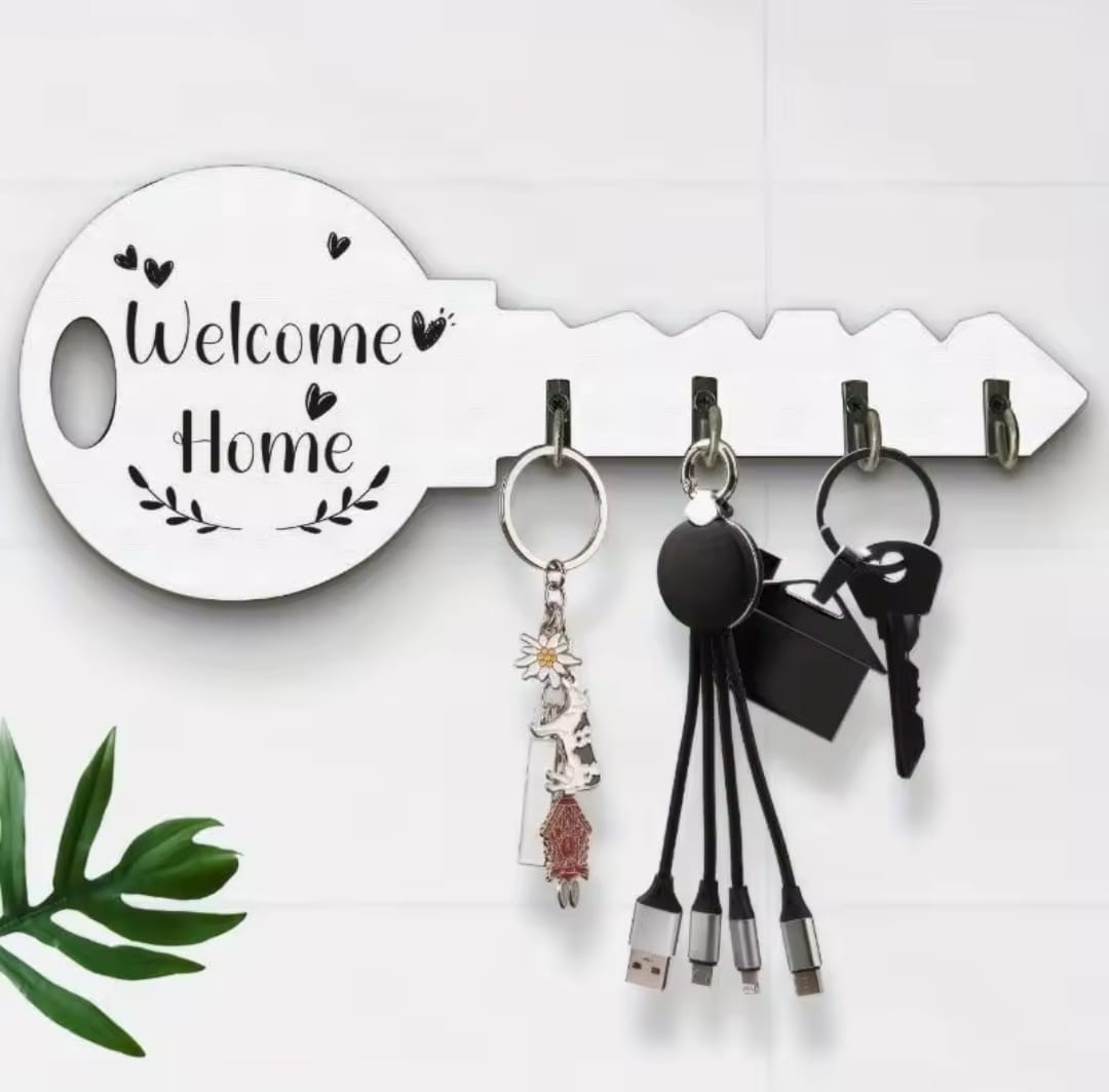 Wooden Decorative Key Holder