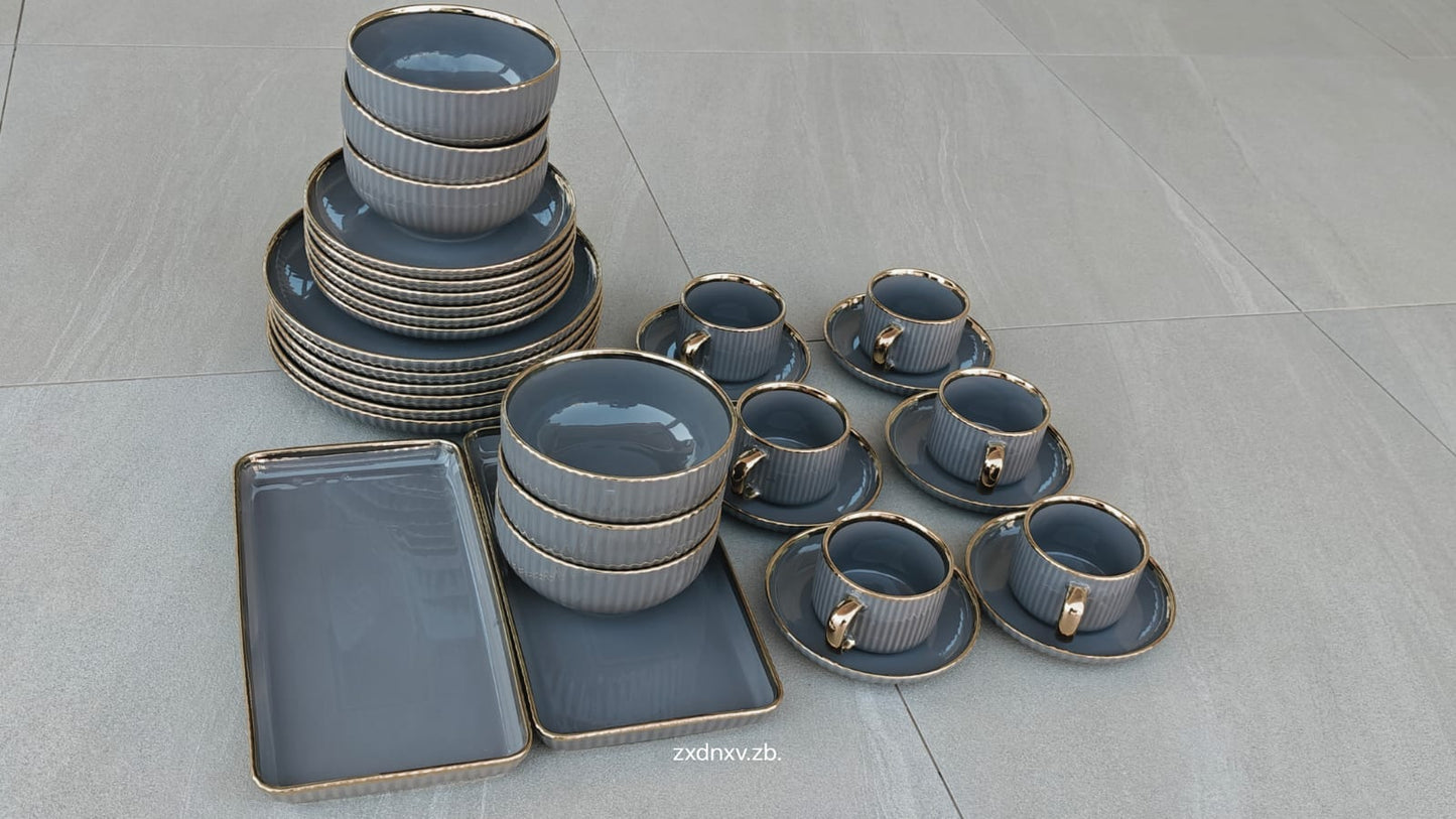 Elegant European Porcelain Dinner set 32pcs set