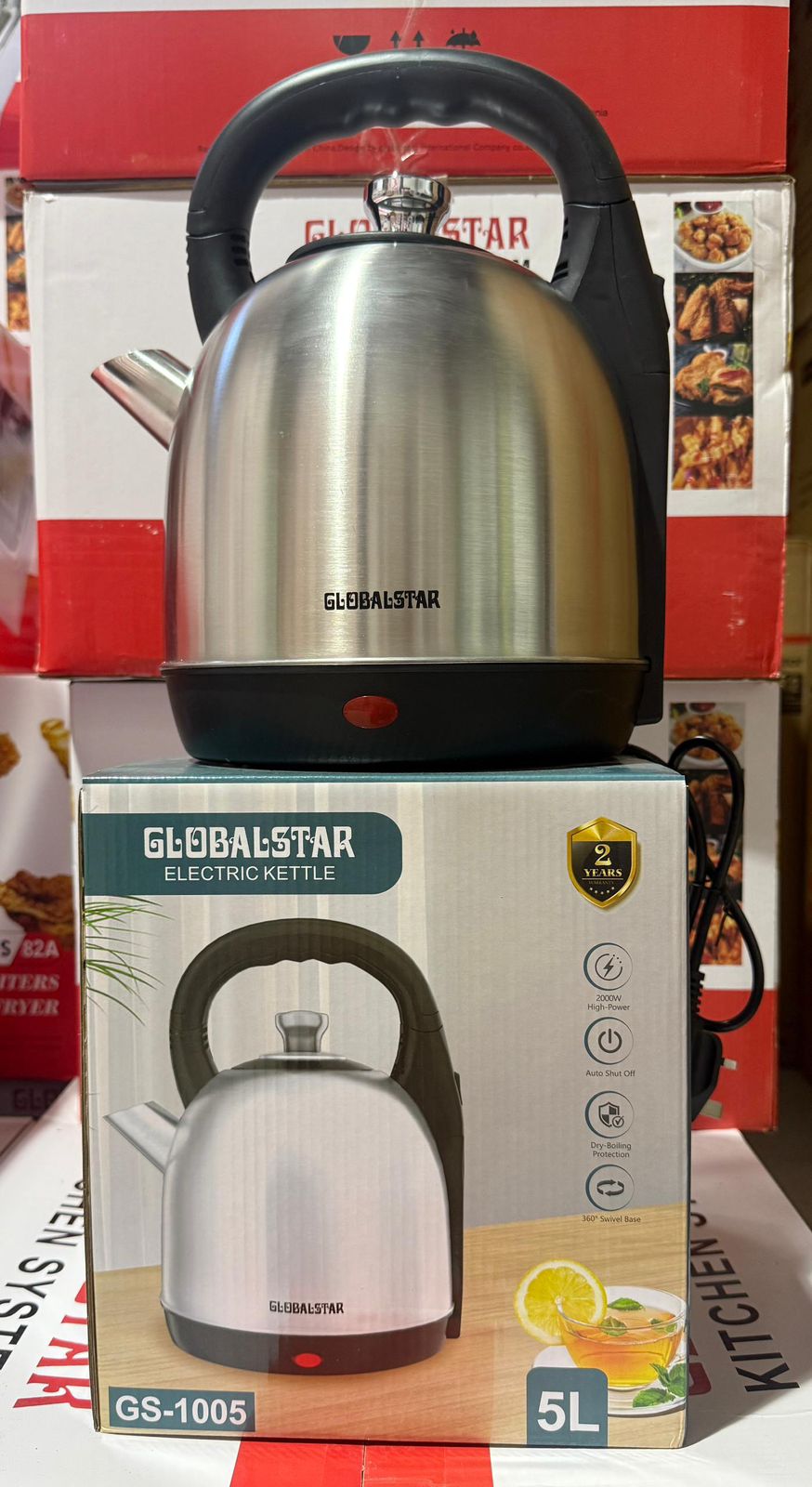 Globalstar 5 Litres big kettle