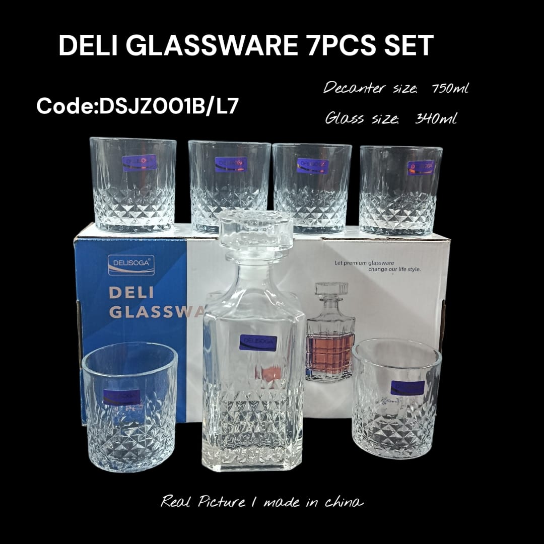 Deli Glassware 7pcs Set