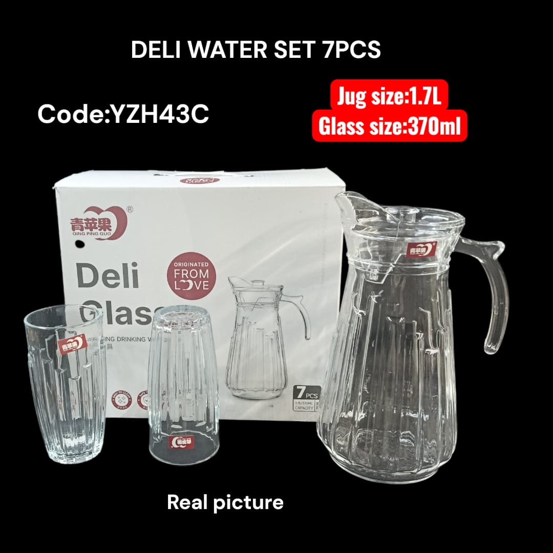 Deli water jug set 7pcs