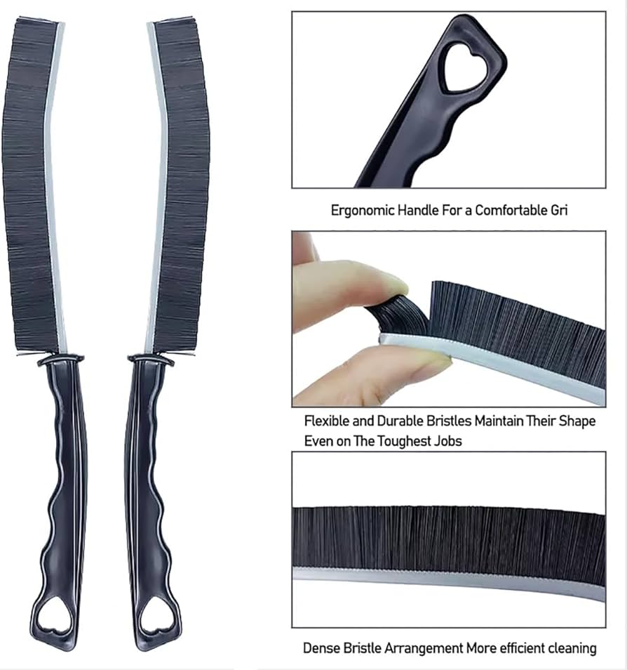 Hard Bristle Crevice Brush 1pc