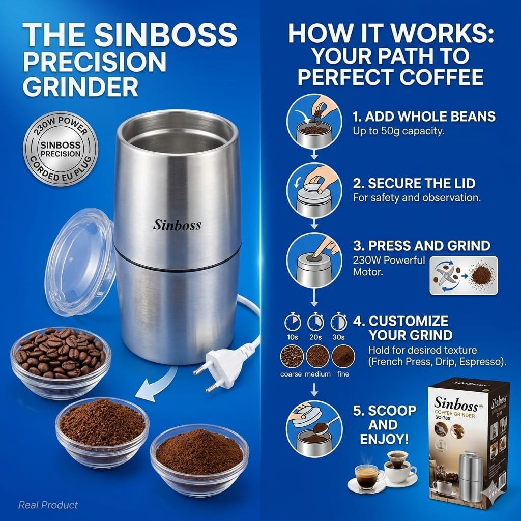 Sinboss Coffee Grinder