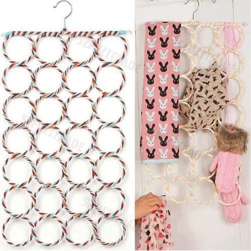 28 holes scarf/ tie holder 1pc