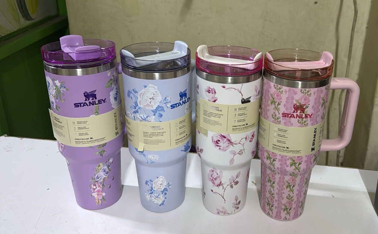 Original Stanley "Floral Effect" Mugs