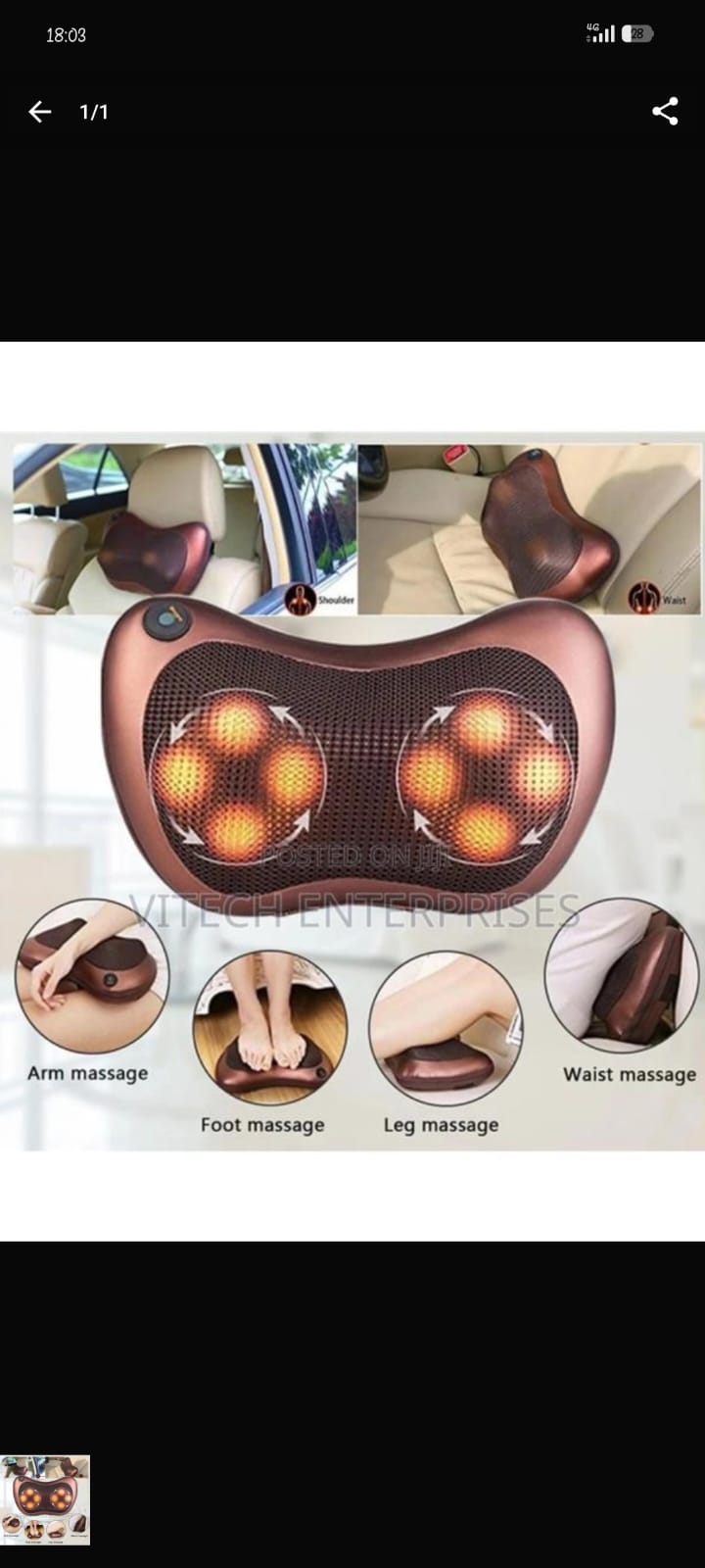 Pillow massager