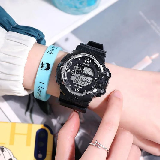 Kids digital sports watch