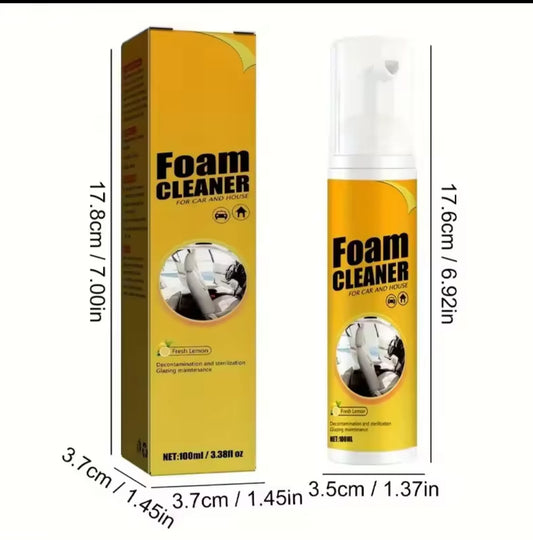 Foam cleaner 100mls multipurpose (3pcs)