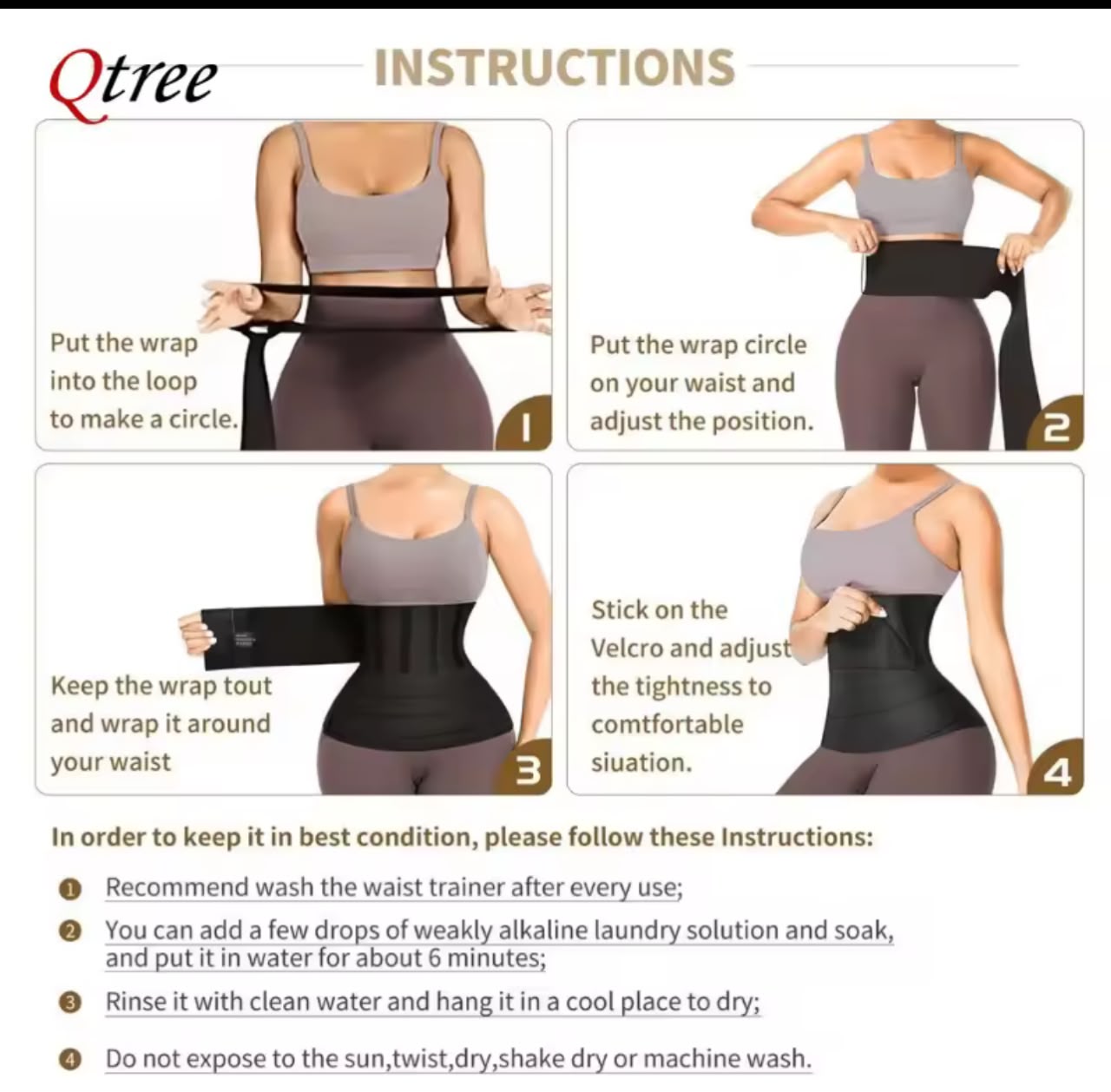 Tummy Wrap Waist Trainer(5 metres)