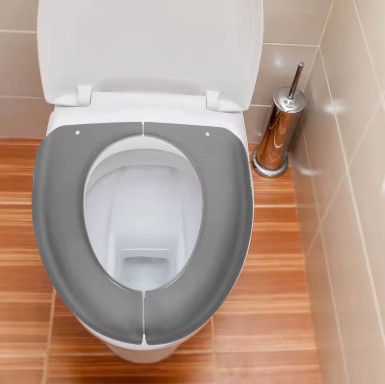 Foldable portable travel plastic toilet seat cover(3pcs)