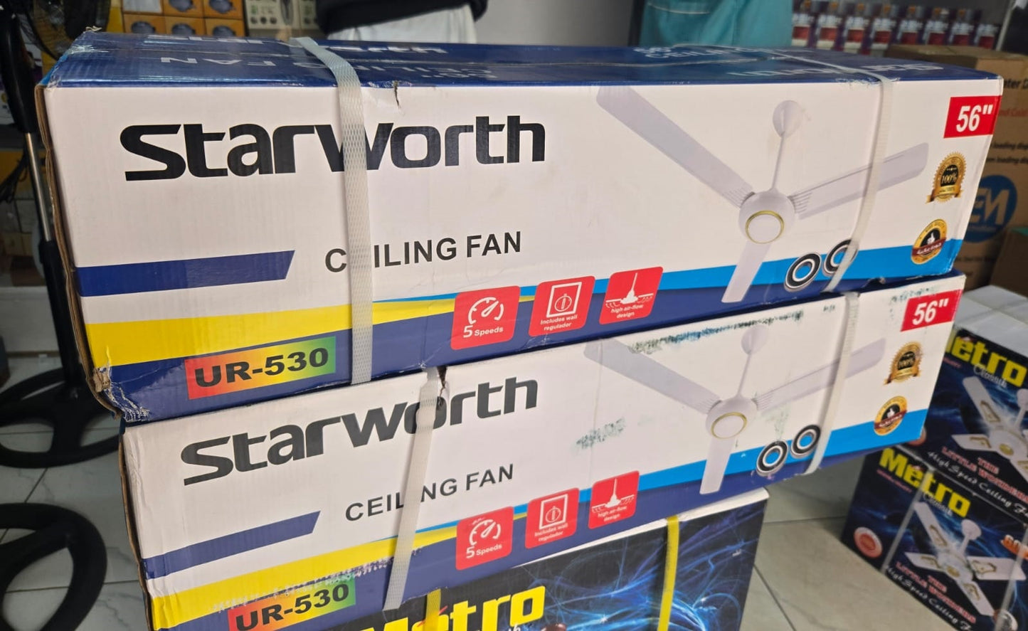 Starworth ceiling fan 24 & 56 inches