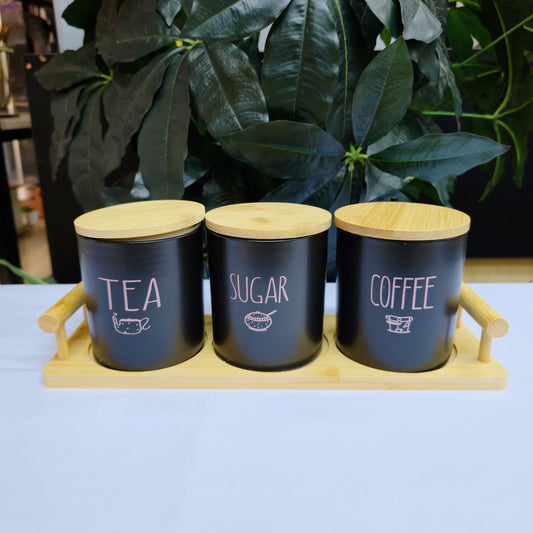 3pcs Canisters set