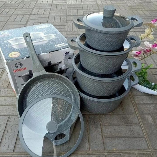 11pc Granite Cookware
