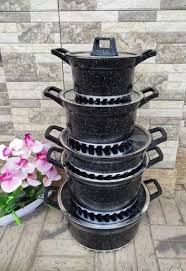 10pc Granite cookware