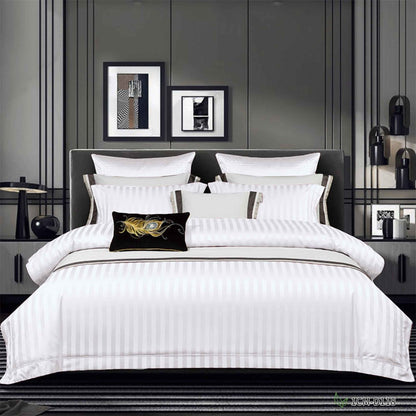stripped Duvet cover set