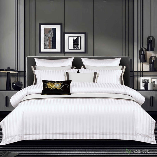 stripped Duvet cover set