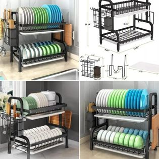 Two tier Dishrack