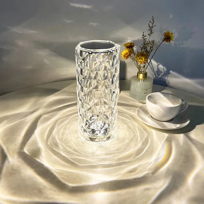 Assorted Rechargeable Crystal Table Lamps