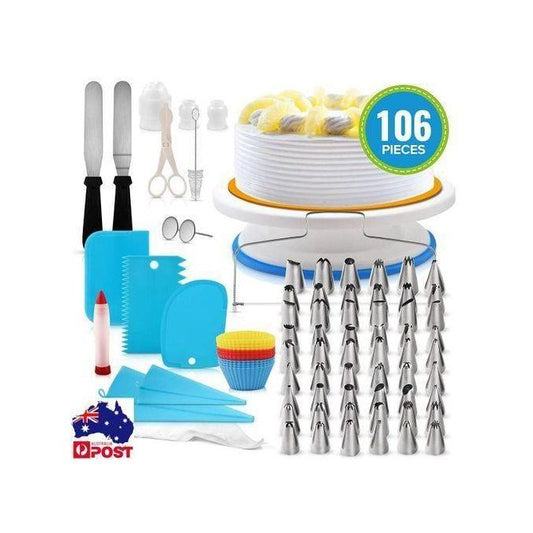 BAKING & CAKE DECORATING TOOLS SET 106 PCS