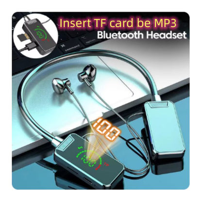 🔊 Feel Every Beat – Premium Bluetooth 5.4 Neckband Earphones with TF card slot