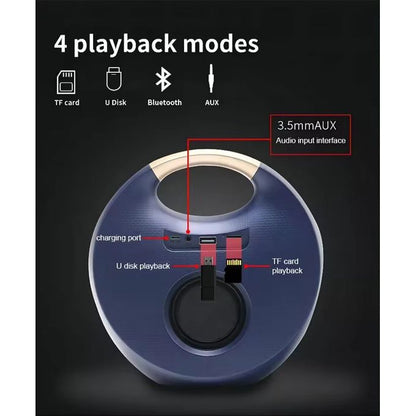 M1 Mini Portable Bluetooth Speaker – Wireless High-Quality Stereo Sound Speaker