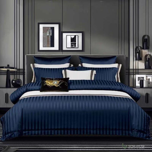 stripped Duvet cover set