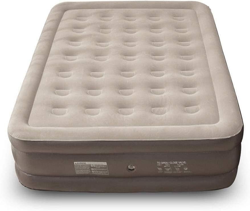 Inflatable Queen Size Airbed Air Mattress with in built Pump