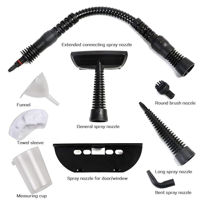 Handheld Multifunctional Steam Cleaner High-Temperature Pressurized Cleaning for Home, Bathroom & Car