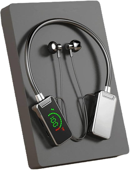 🔊 Feel Every Beat – Premium Bluetooth 5.4 Neckband Earphones with TF card slot