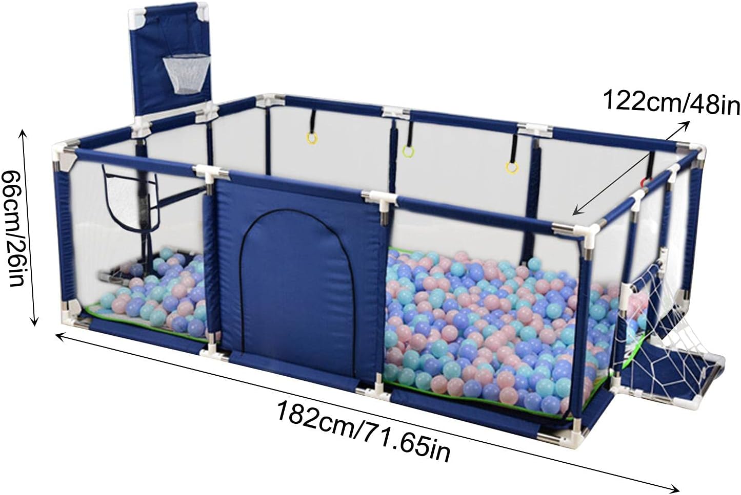 Portable Baby Ball Pit Tent Playpen Play Fence Baby Playpen