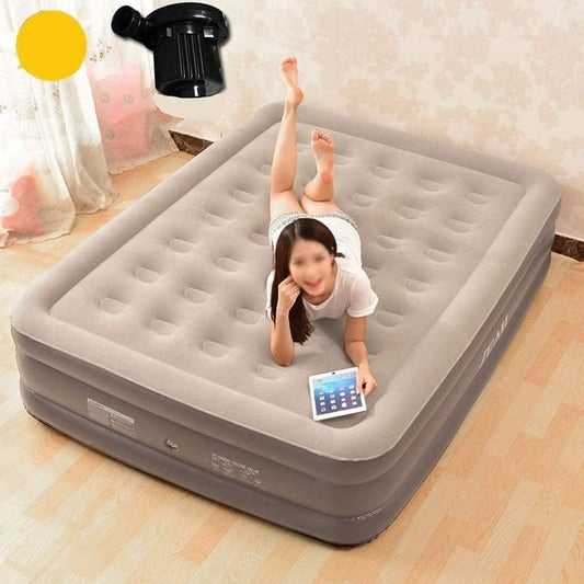 Inflatable Queen Size Airbed Air Mattress with in built Pump