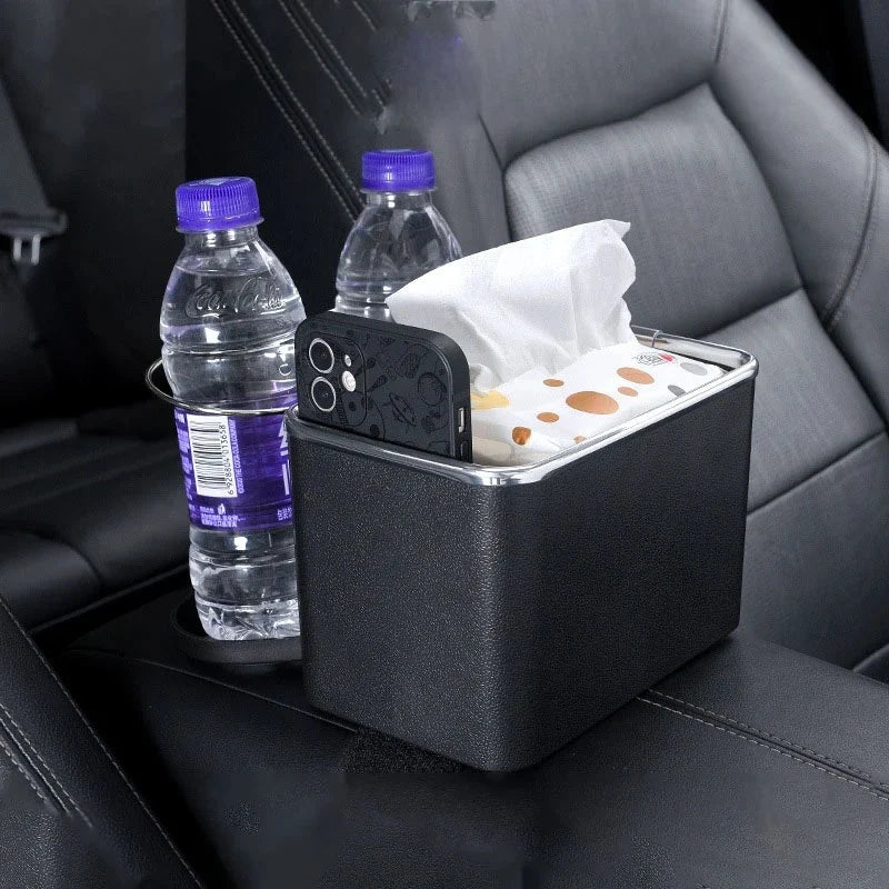 Car arm rest organizer