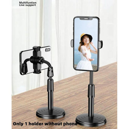12-Inch LED Ring Light with 2M Tripod Stand + Free Gifts: Microphone, Bluetooth Remote & Table Stand