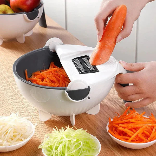 7 IN 1 Multifunctional vegetable cutter with drain busket
